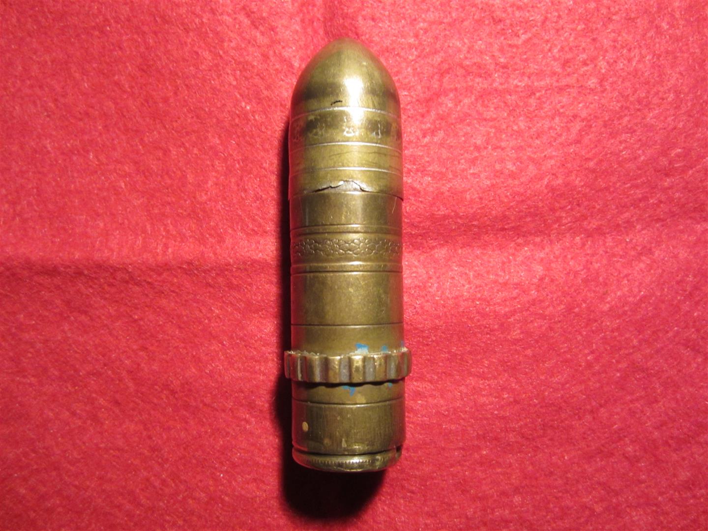 Captain Jacks Militaria - WW1 German Brass Petrol Lighter