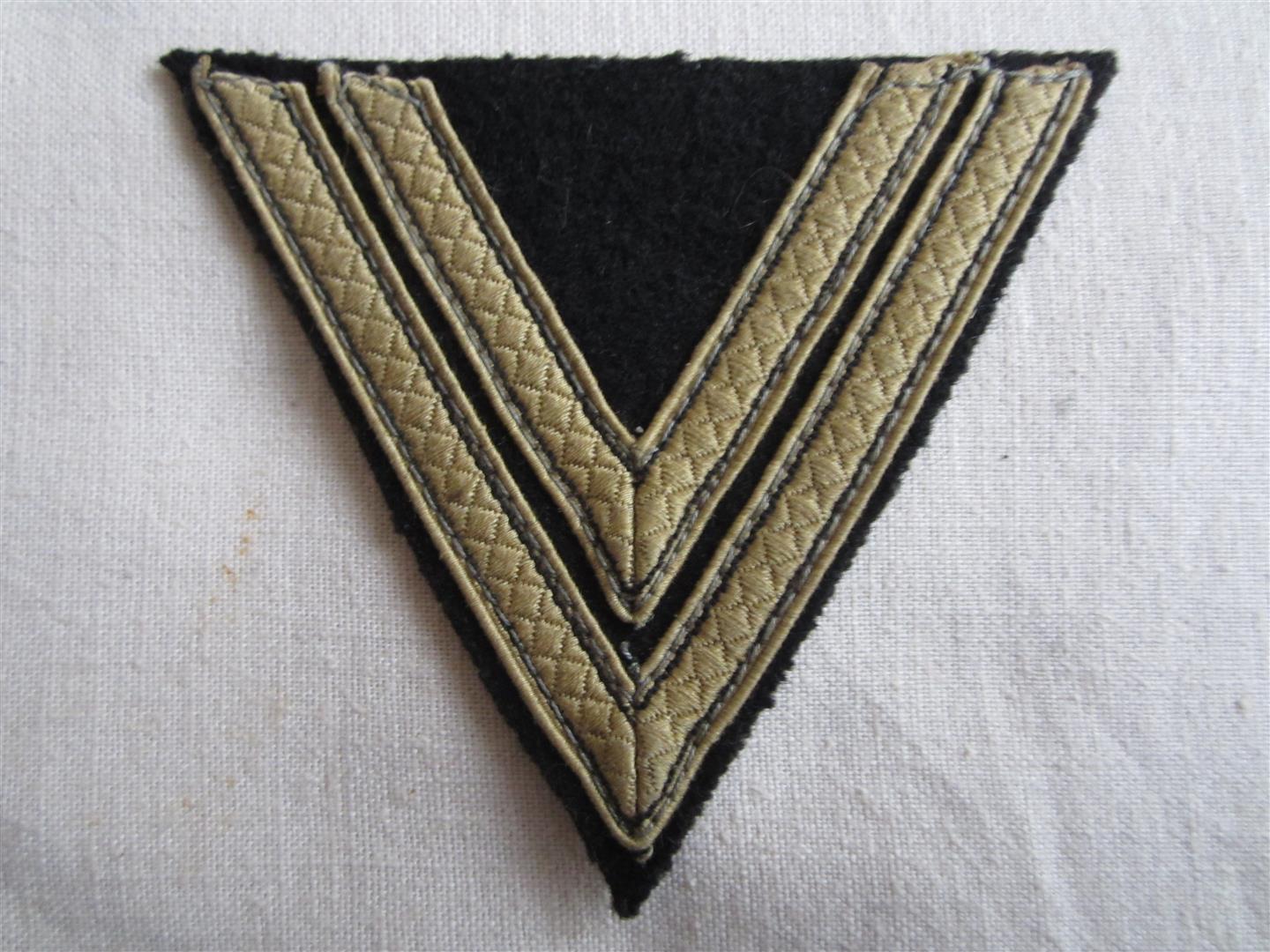 Captain Jacks Militaria - WW2 SS Tropical Rottenfuhrer Chevron