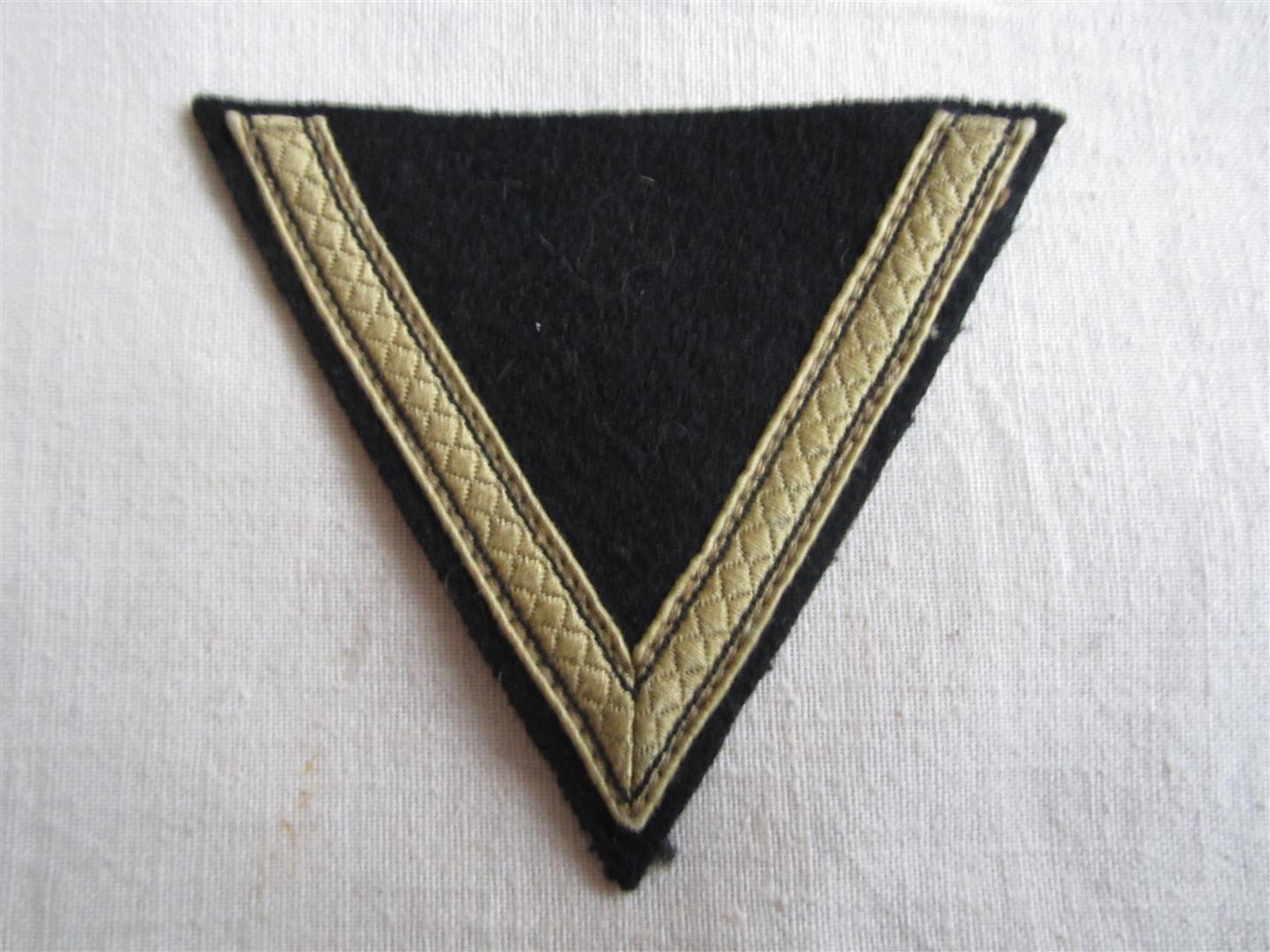 Captain Jacks Militaria - WW2 SS Tropical Sturmmann Chevron